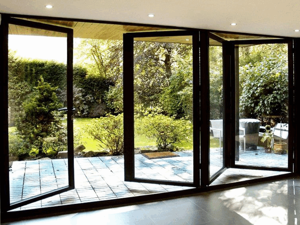 Janelas de alumínio.